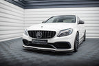Front splitter V.1 Mercedes-AMG C63 Saloon / Sedan / Estate W205 / S205