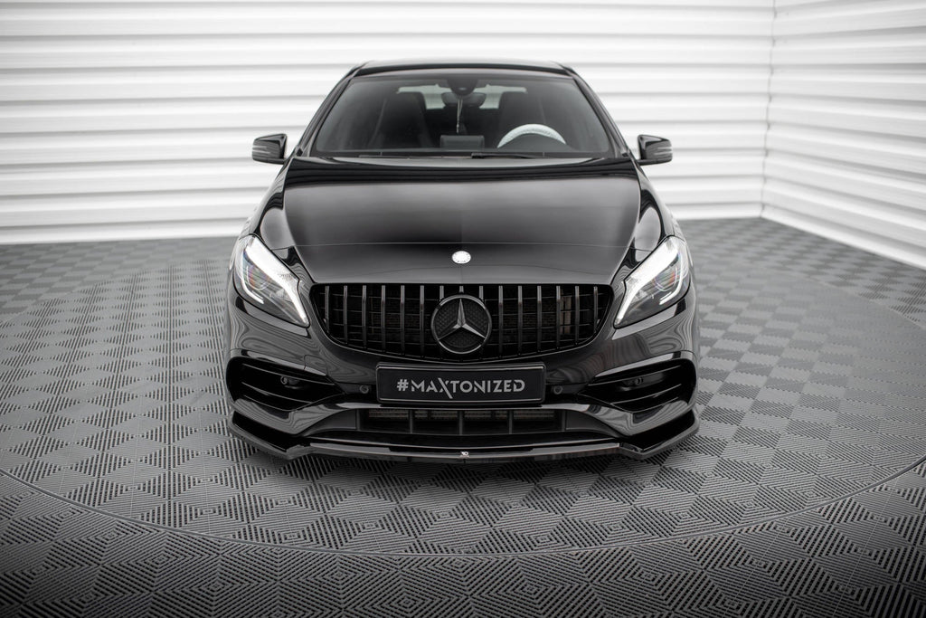 Front splitter V.1 Mercedes-Benz A-Class AMG-Line W176 Facelift