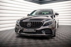 Lip delantero V.1 Mercedes-Benz Clase C AMG-Line Berlina / Sedán / Coupé / Familiar W205 / C205 / S205 Facelift