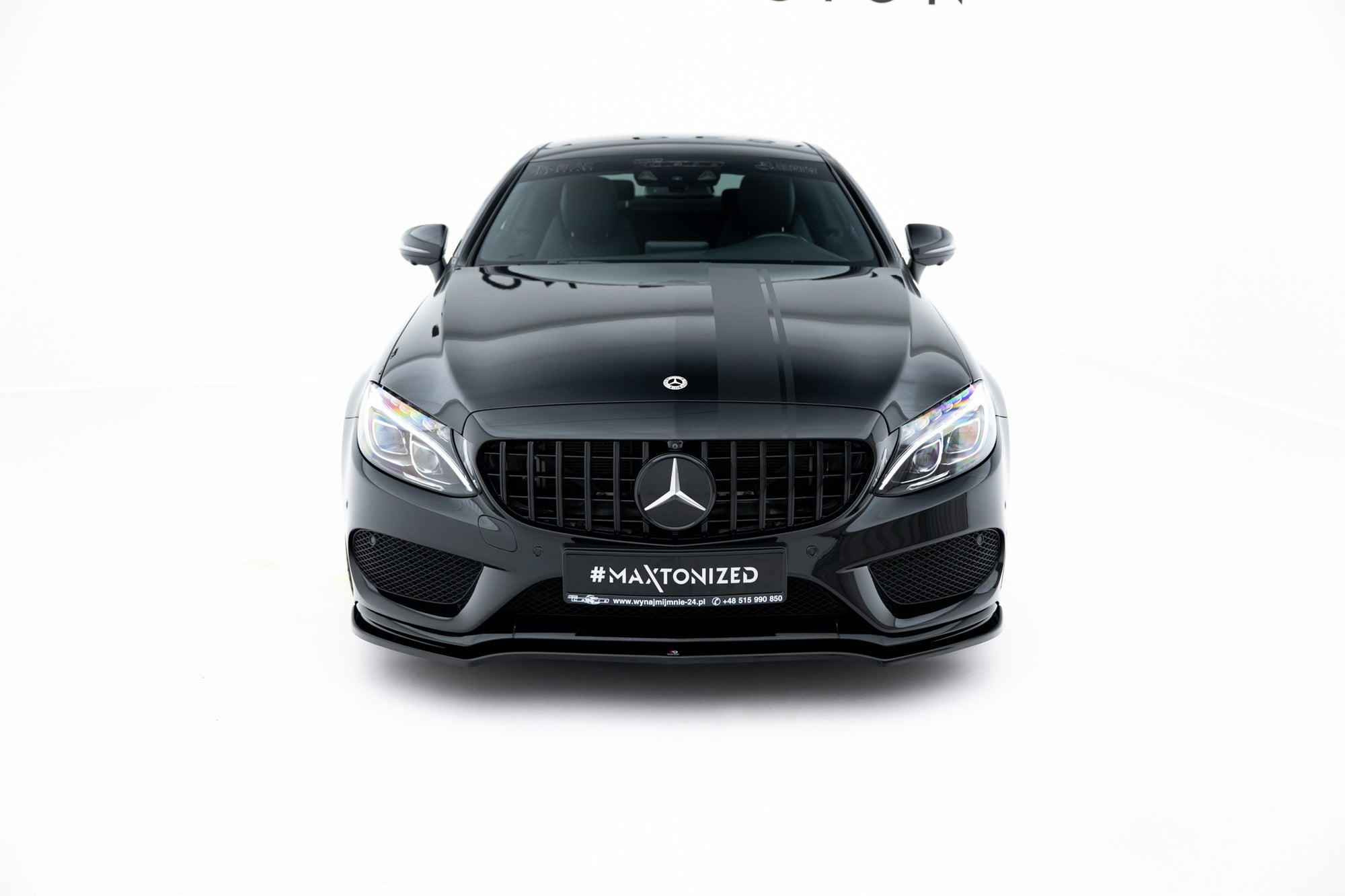 Lip delantero V.1 Mercedes-Benz Clase C Coupé AMG-Line C205