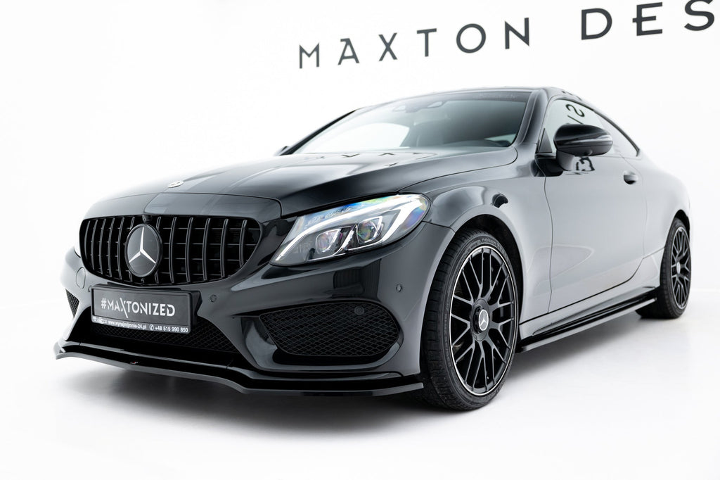Lip delantero V.1 Mercedes-Benz Clase C Coupé AMG-Line C205