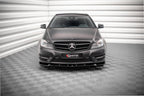 Lip delantero V.1 Mercedes-Benz Clase C Coupé / Berlina / Sedán / Familiar AMG-Line C204 / W204 Facelift / S204 Facelift