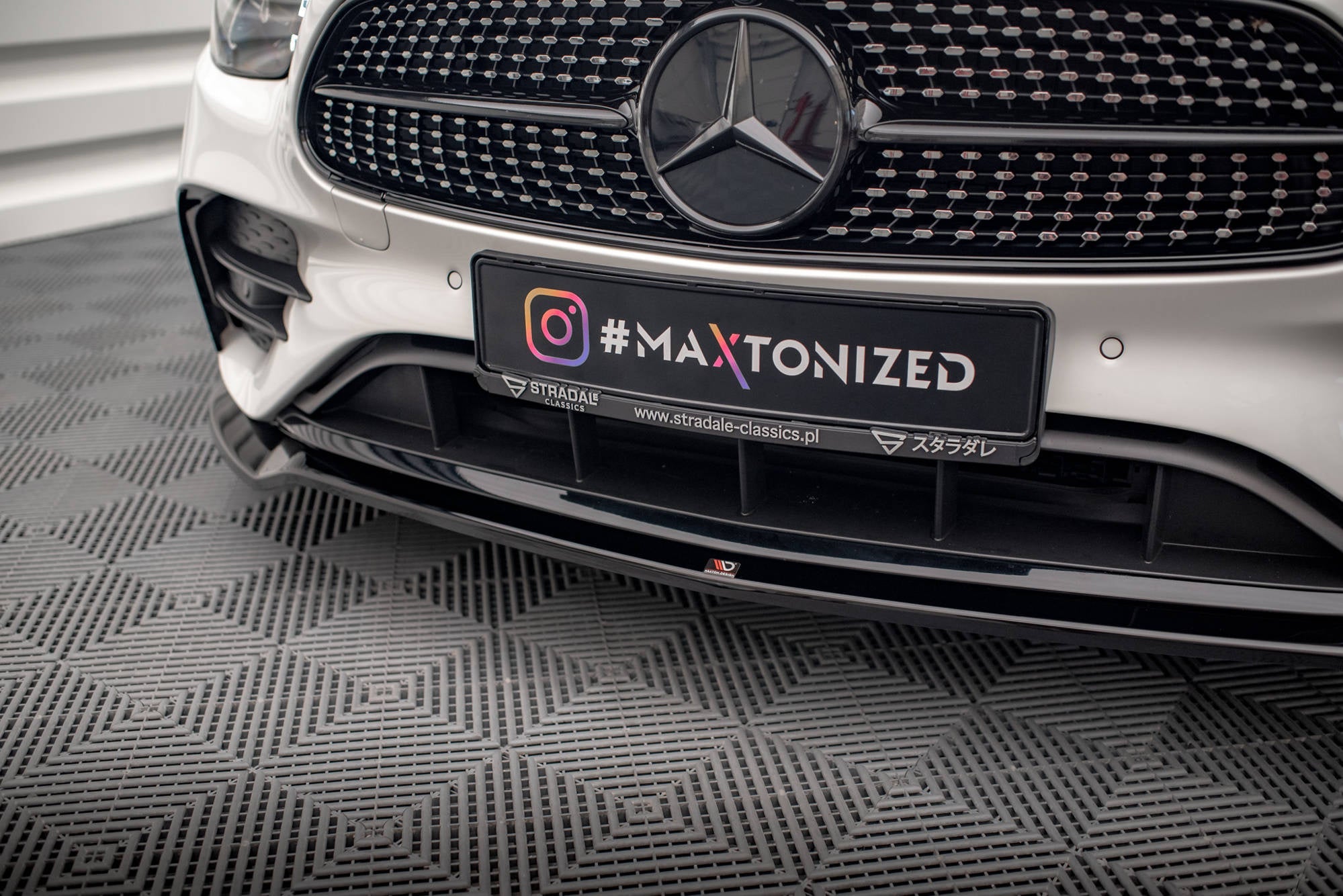 Lip delantero V.1 Mercedes-Benz Clase E AMG-Line W213 Facelift