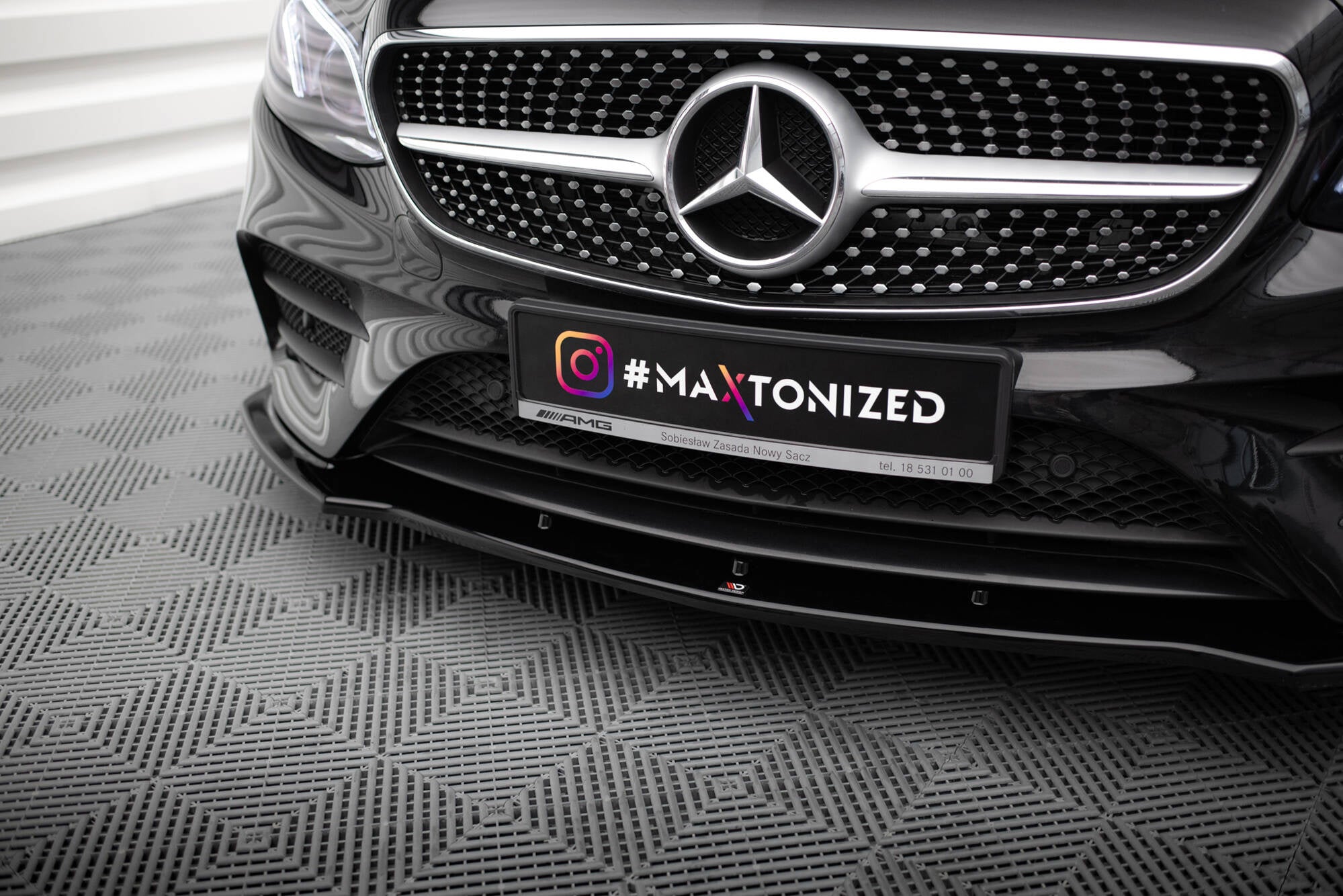 Lip delantero V.1 Mercedes-Benz Clase E W213 Coupé (C238) / Cabrio (A238) AMG-Line / 53 AMG