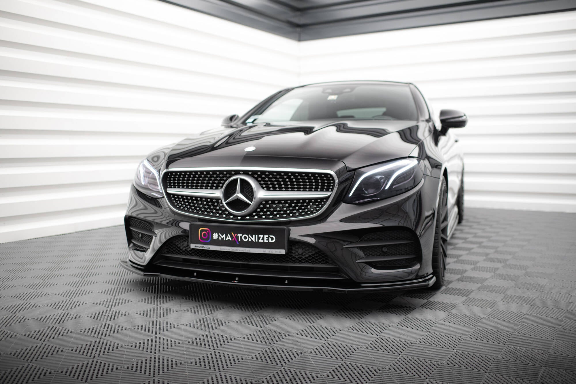 Lip delantero V.1 Mercedes-Benz Clase E W213 Coupé (C238) / Cabrio (A238) AMG-Line / 53 AMG