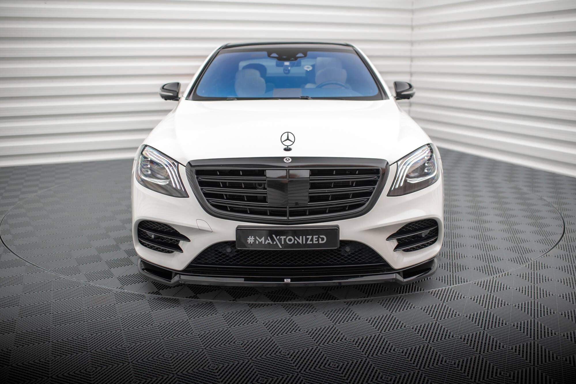 Lip delantero V.1 Mercedes-Benz Clase S AMG-Line W222 Facelift