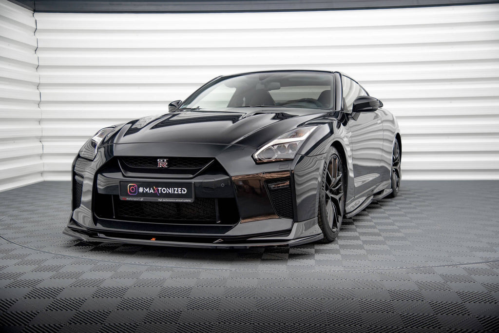 Front Lip V.1 Nissan GT-R R35 Facelift