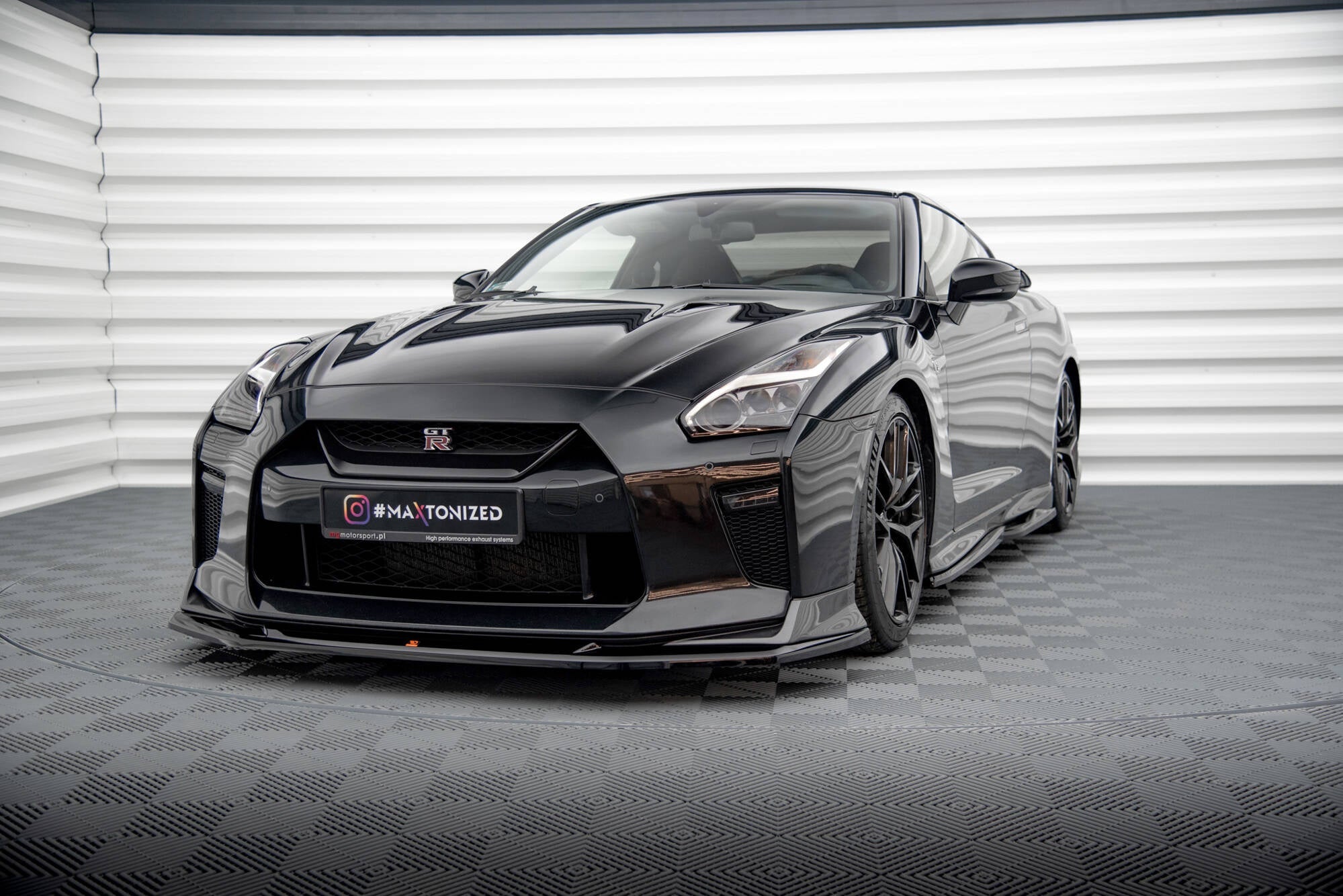 Lip delantero V.1 Nissan GT-R R35 Facelift