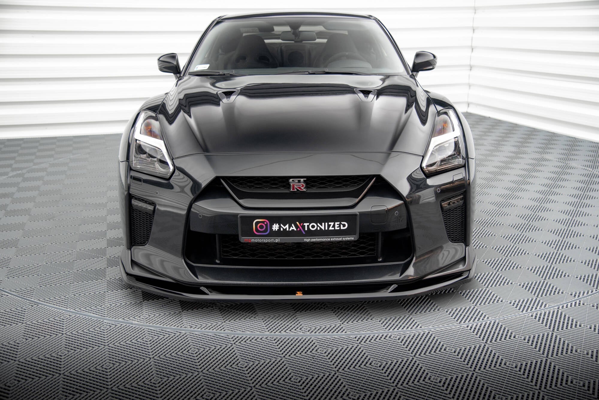 Lip delantero V.1 Nissan GT-R R35 Facelift