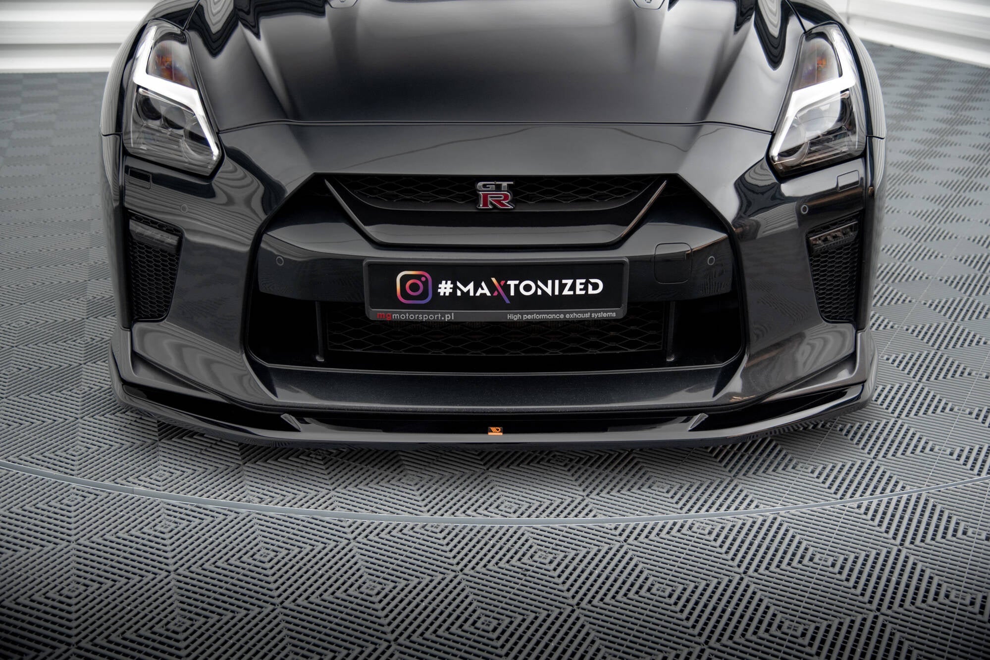 Lip delantero V.1 Nissan GT-R R35 Facelift