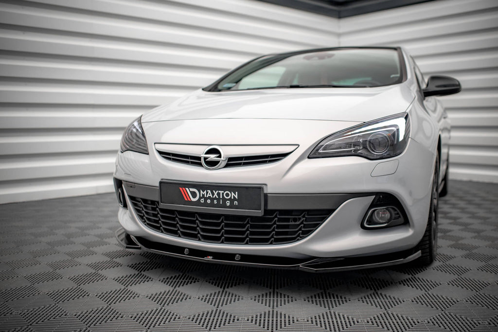 Front spoiler lip V.1 Opel Astra GTC OPC-Line J