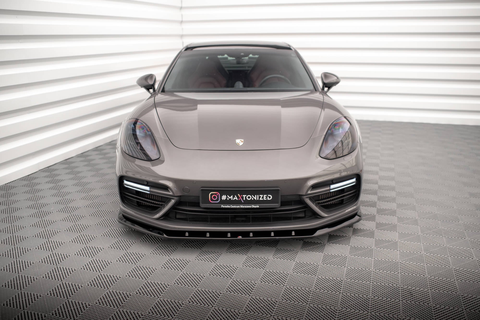 Lip delantero V.1 Porsche Panamera Turbo S E-Híbrido 971 2016-2020