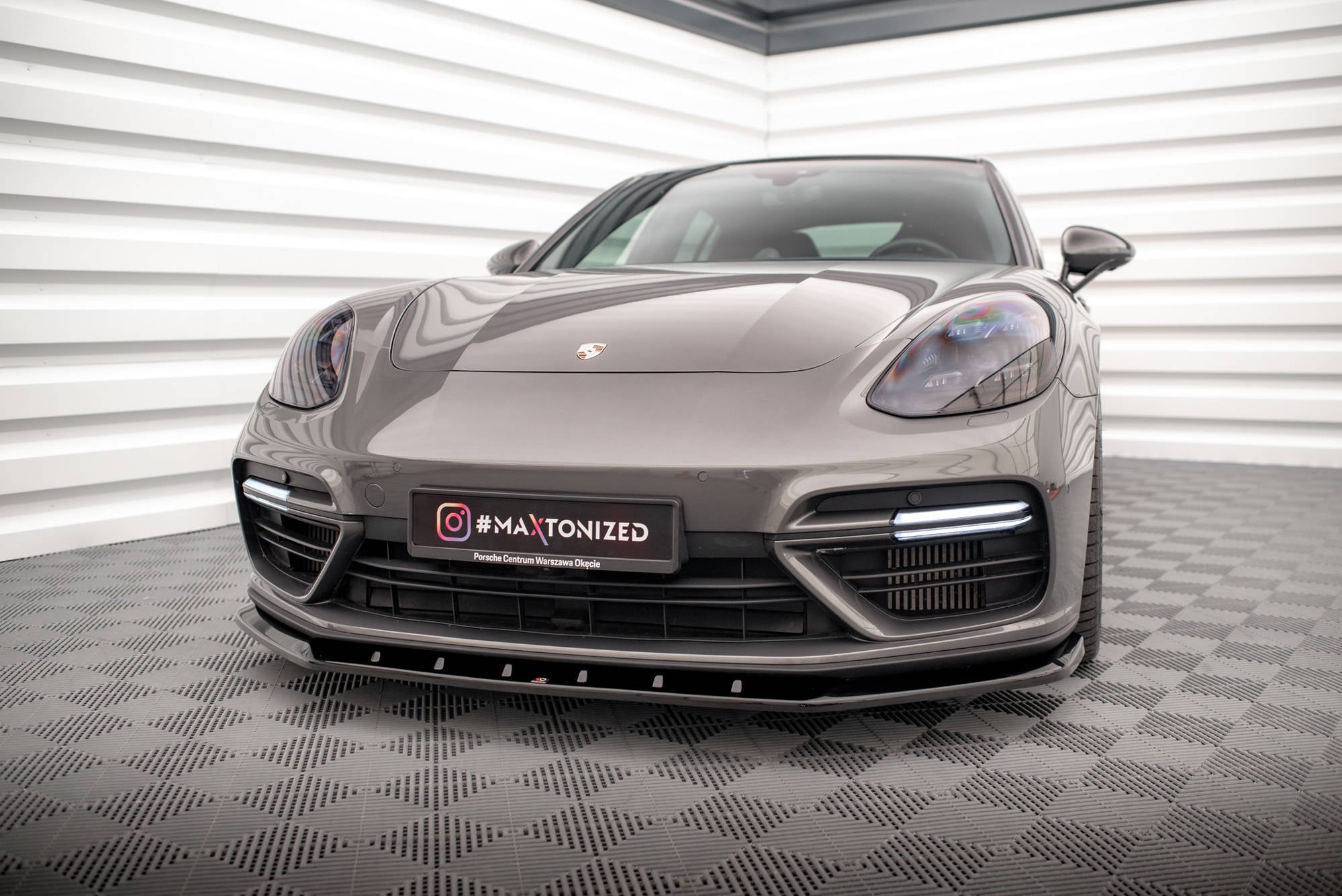 Lip delantero V.1 Porsche Panamera Turbo S E-Híbrido 971 2016-2020