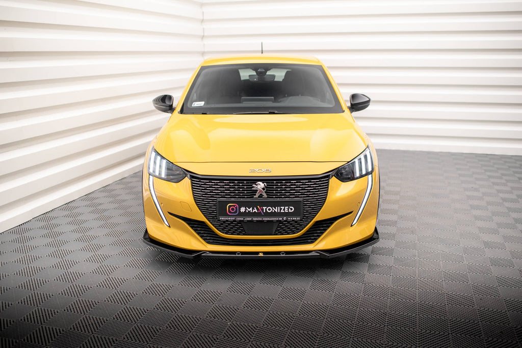 Front spoiler V.1 Peugeot 208 GT Mk2