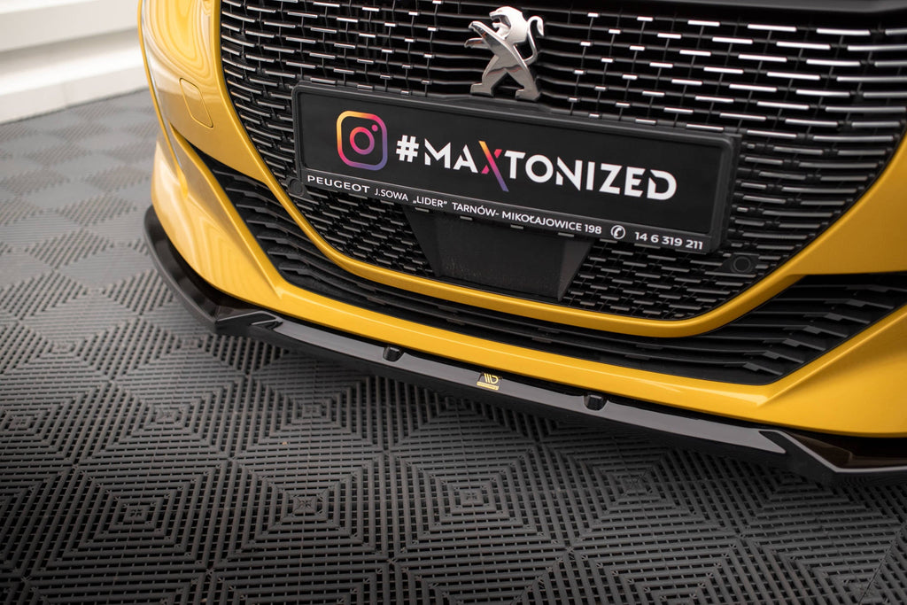 Front spoiler V.1 Peugeot 208 GT Mk2