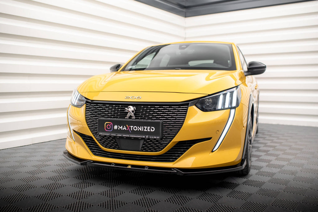 Front spoiler V.1 Peugeot 208 GT Mk2