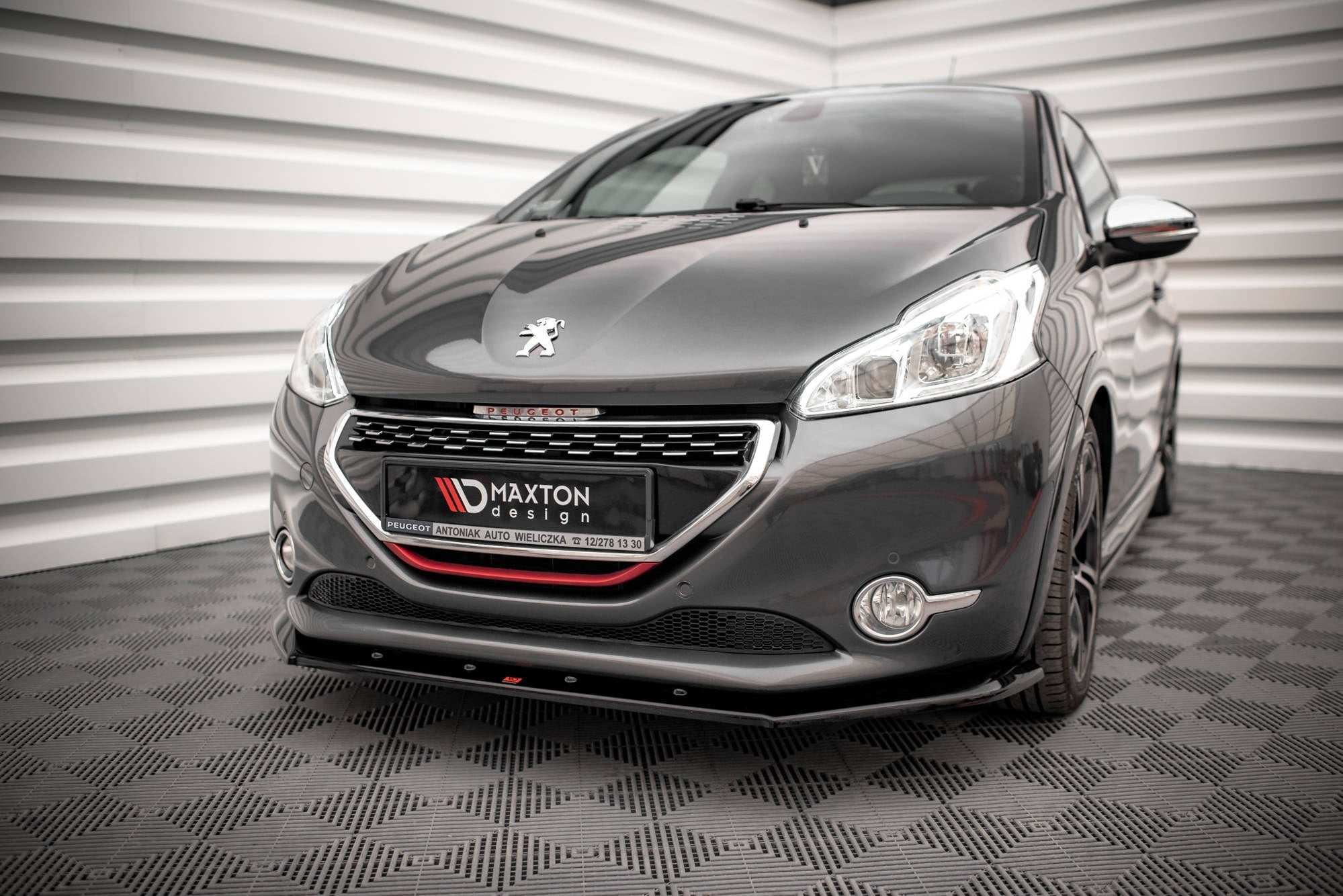 Lip delantero V.1 Peugeot 208 GTi Mk1