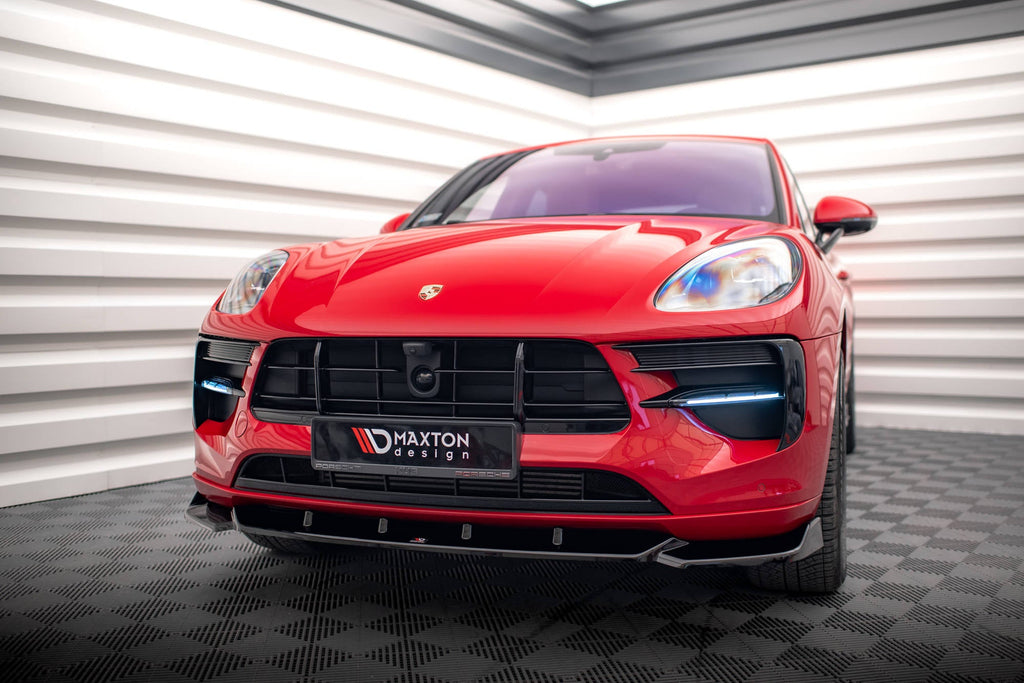 Front lip V.1 Porsche Macan GTS / Sport Design Mk1 Facelift