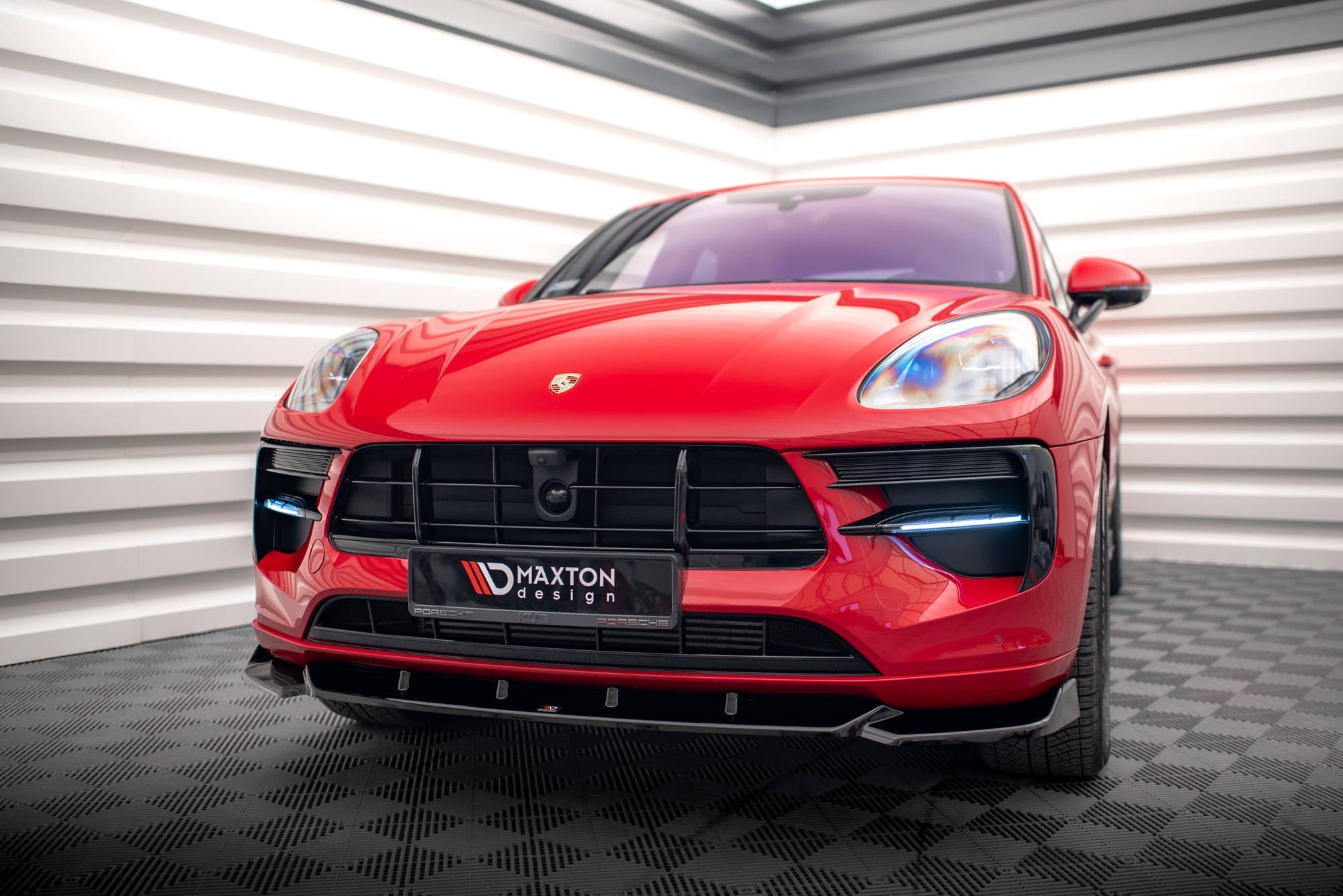 Lip delantero V.1 Porsche Macan GTS / Sport Design Mk1 Facelift