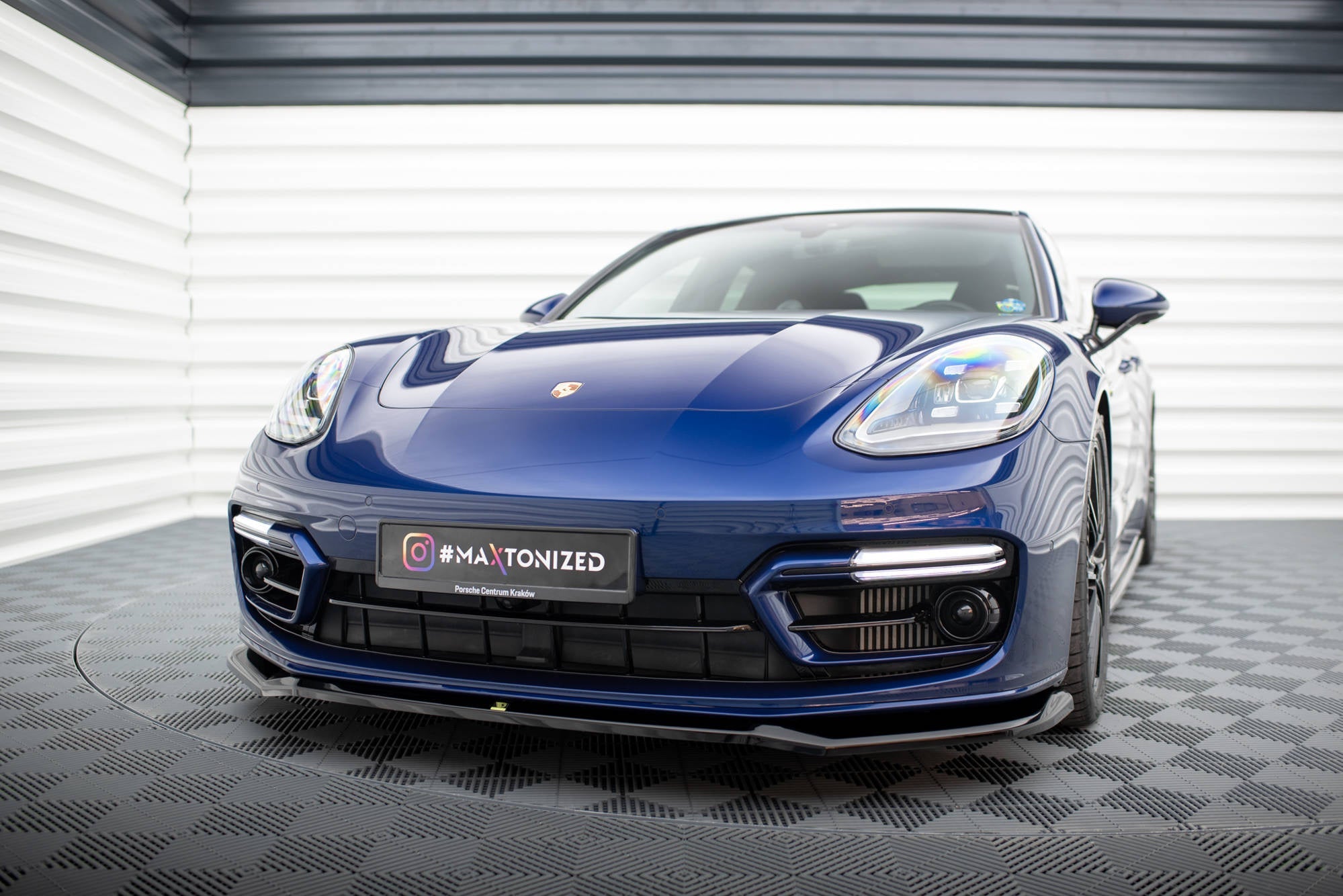 Lip delantero V.1 Porsche Panamera E-Híbrido 971 Facelift