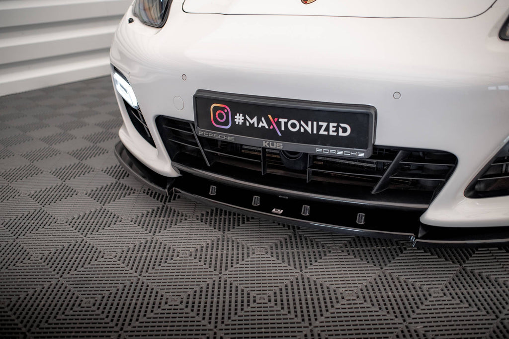 Front Lip V.1 Porsche Panamera Turbo Sport Design Package 970