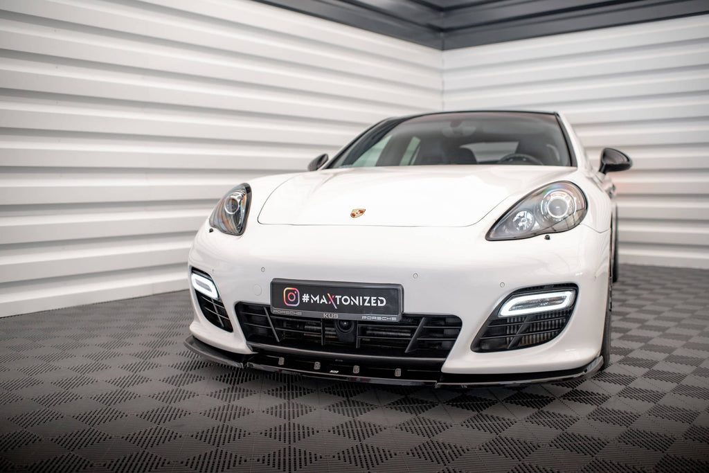 Front Lip V.1 Porsche Panamera Turbo Sport Design Package 970