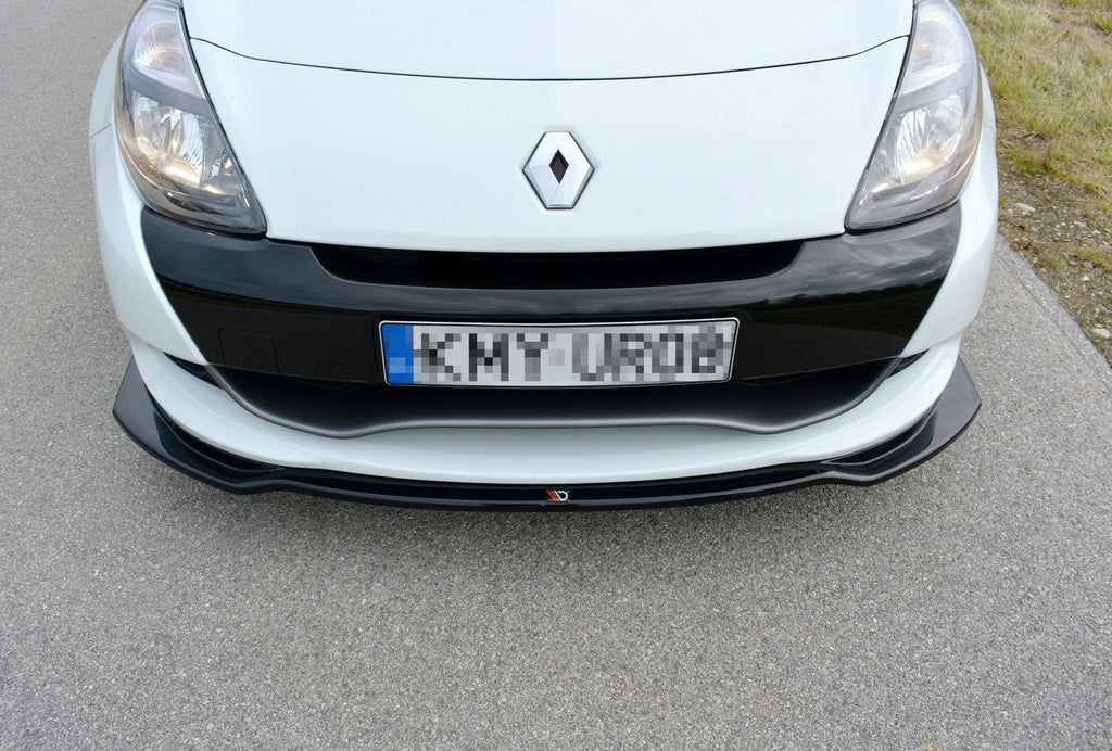 Front lip V.1 RENAULT CLIO MK3 RS FACELIFT