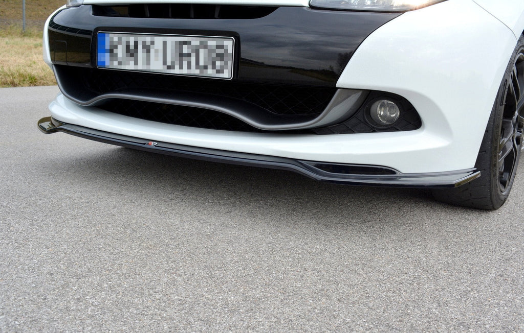Front lip V.1 RENAULT CLIO MK3 RS FACELIFT