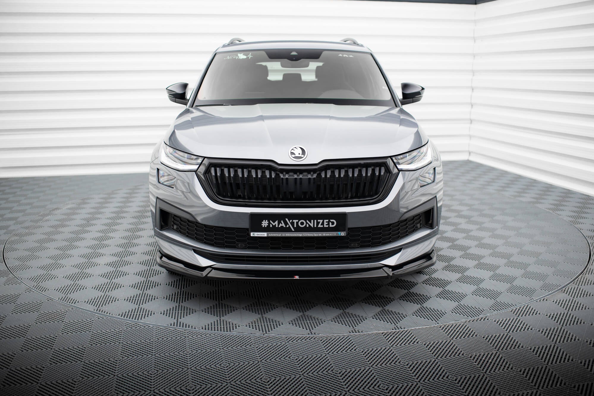 Lip delantero V.1 Skoda Kodiaq Sportline Mk1 Facelift