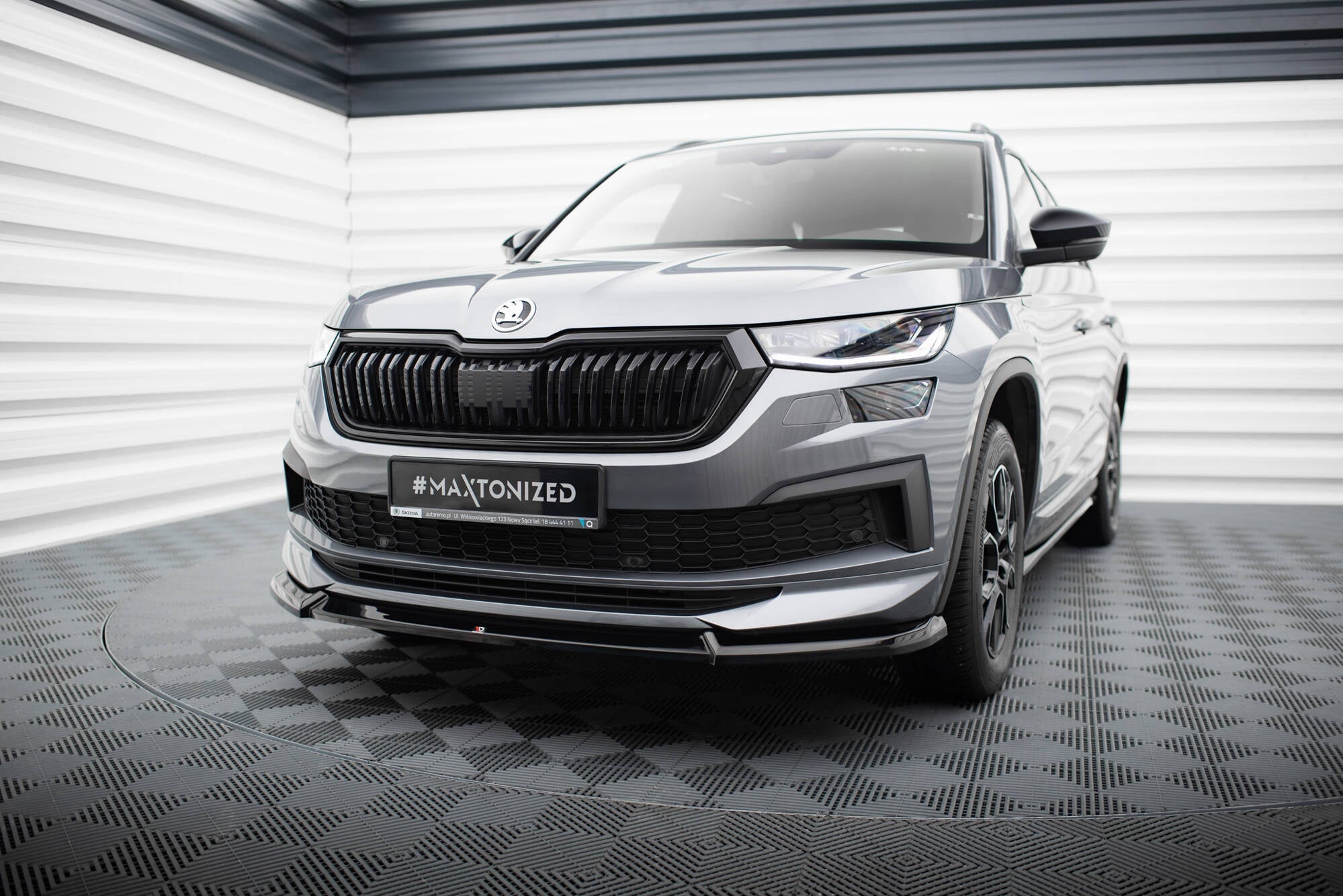 Lip delantero V.1 Skoda Kodiaq Sportline Mk1 Facelift