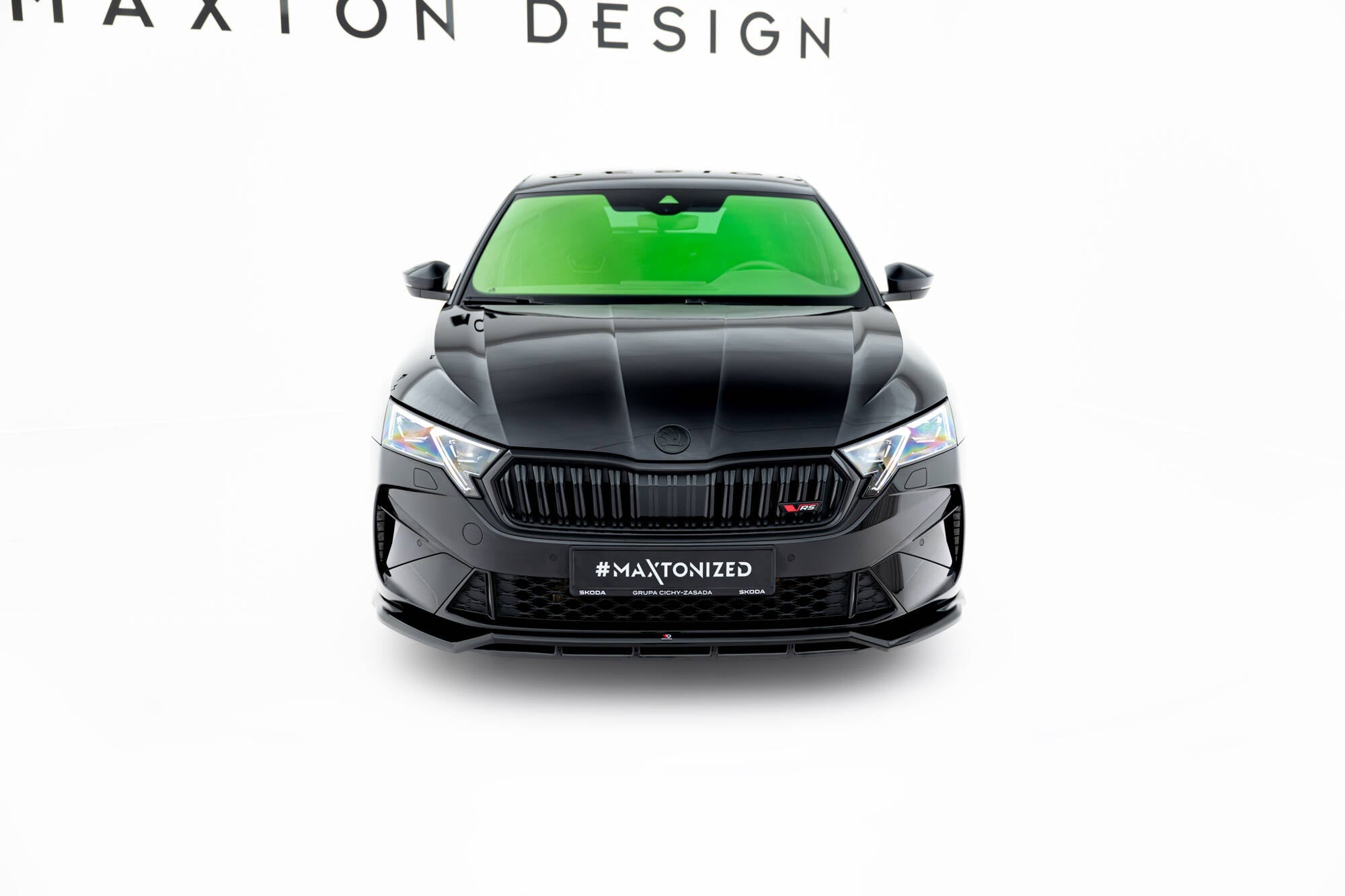 Lip delantero V.1 Skoda Octavia RS Liftback / Familiar Mk4 Facelift