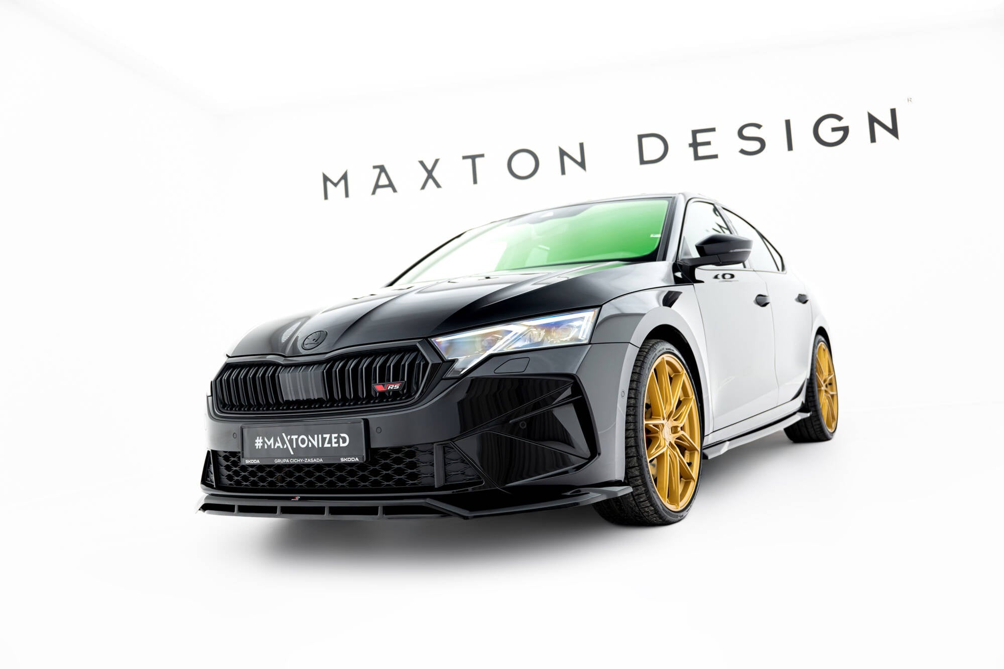 Lip delantero V.1 Skoda Octavia RS Liftback / Familiar Mk4 Facelift