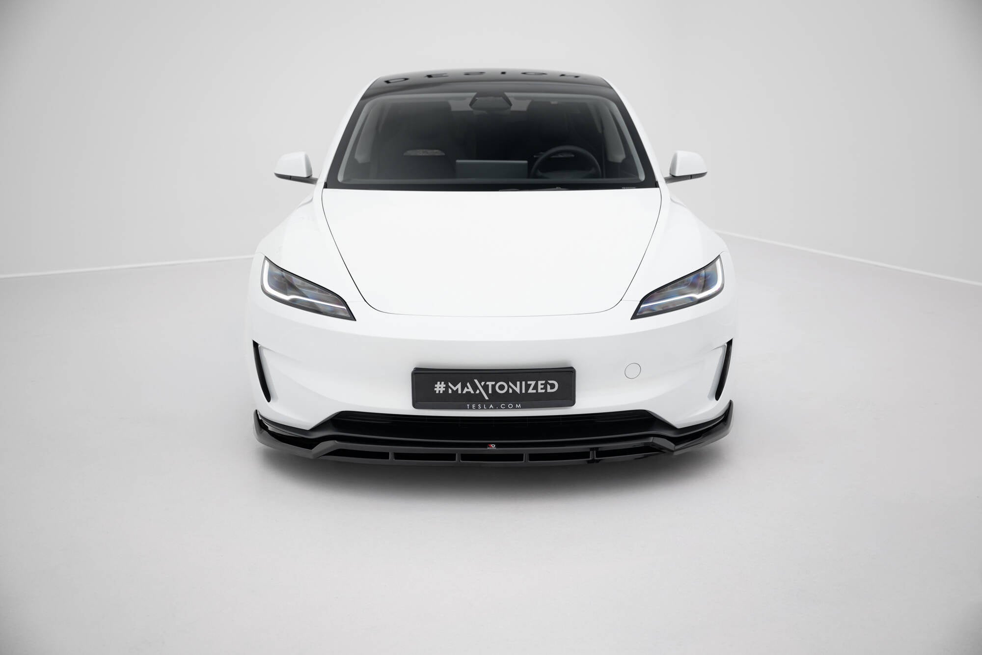 Lip delantero V.1 Tesla Model 3 Performance Mk1 Facelift