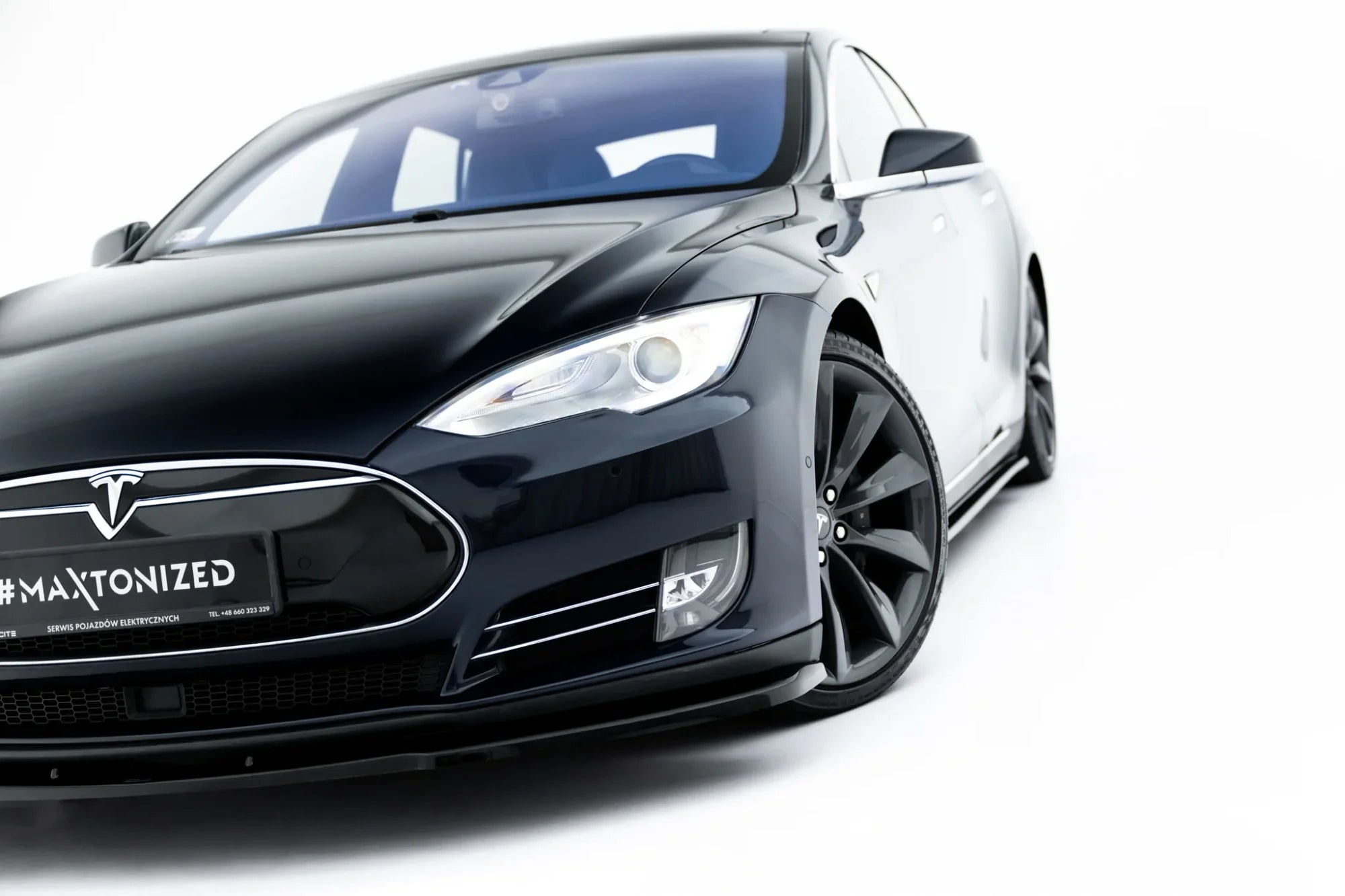 Lip delantero V.1 Tesla Model S Mk1