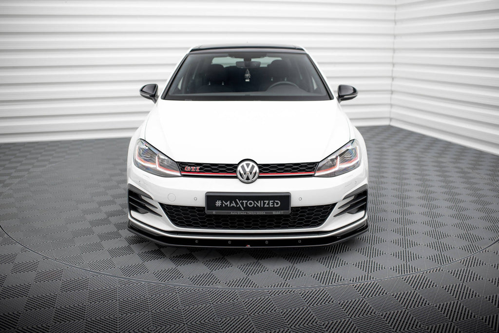 Front lip V.1 Volkswagen Golf GTI / GTD Mk7 Facelift