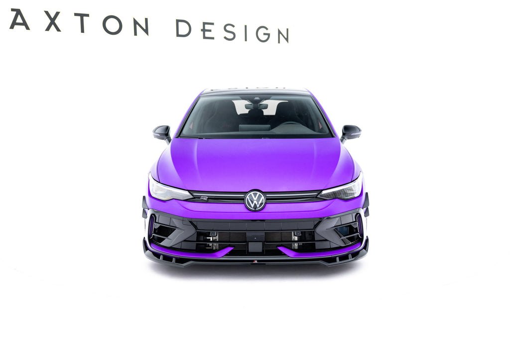 Front Lip V.1 Volkswagen Golf R Hatchback Mk8 Facelift