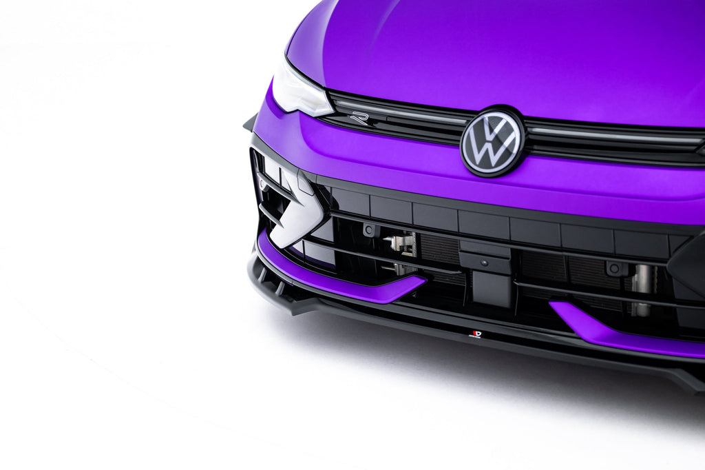 Front Lip V.1 Volkswagen Golf R Hatchback Mk8 Facelift