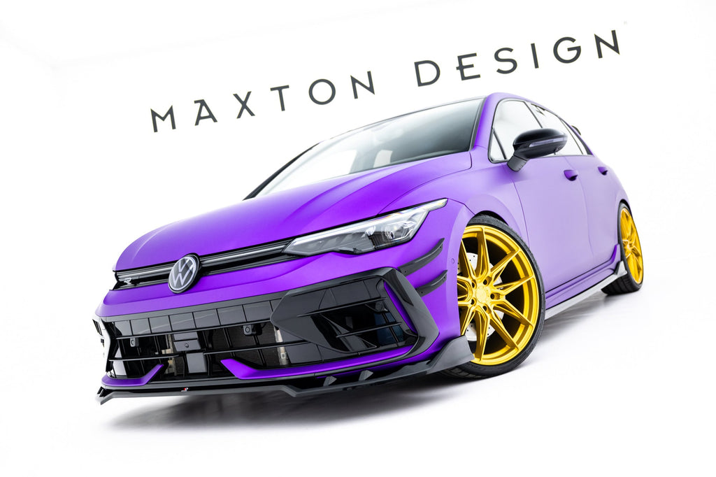 Front Lip V.1 Volkswagen Golf R Hatchback Mk8 Facelift
