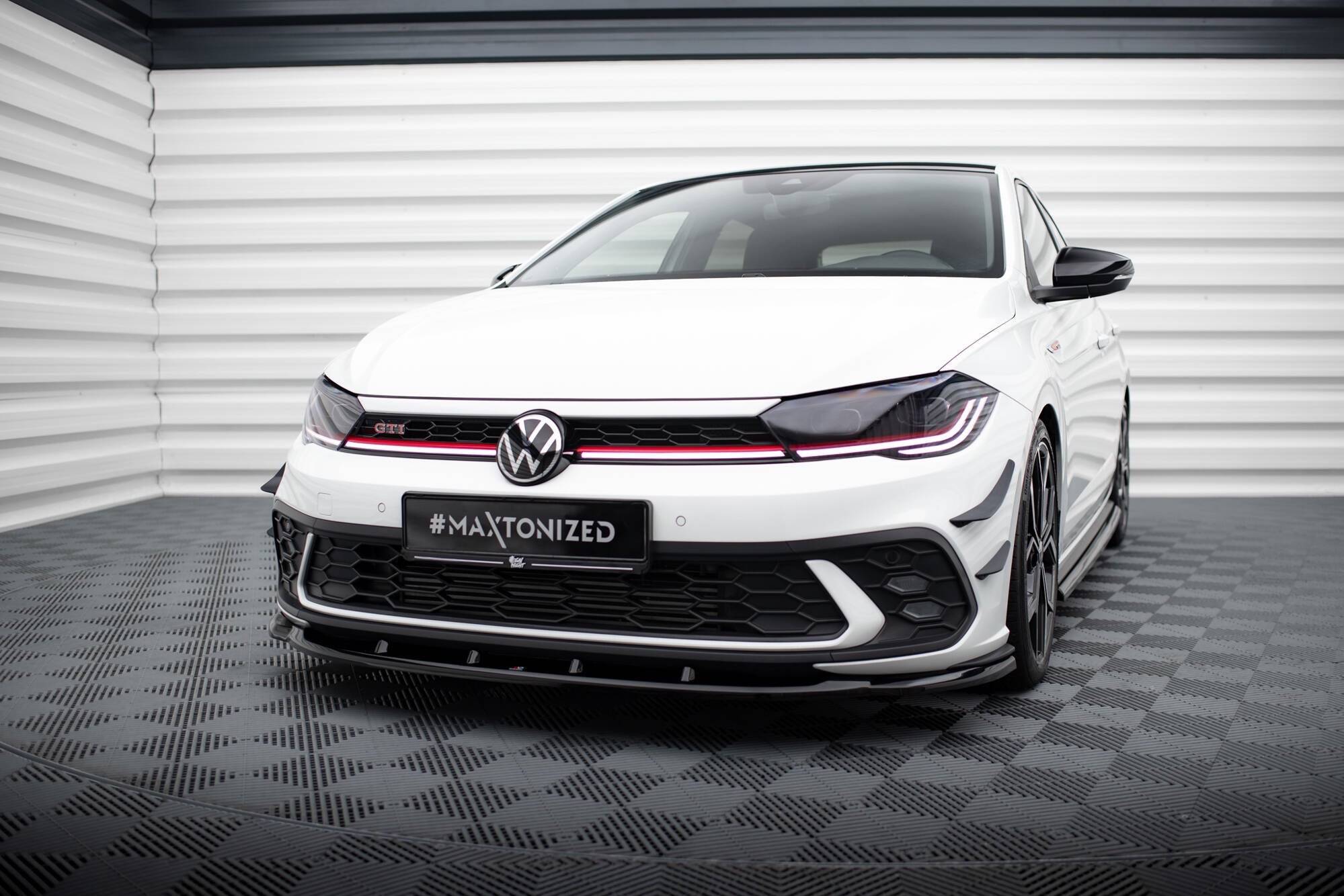 Lip delantero V.1 Volkswagen Polo GTI Mk6 Facelift