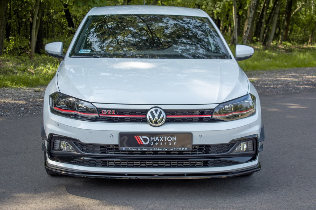 Front lip V.1 Volkswagen Polo GTI / R-line Mk6