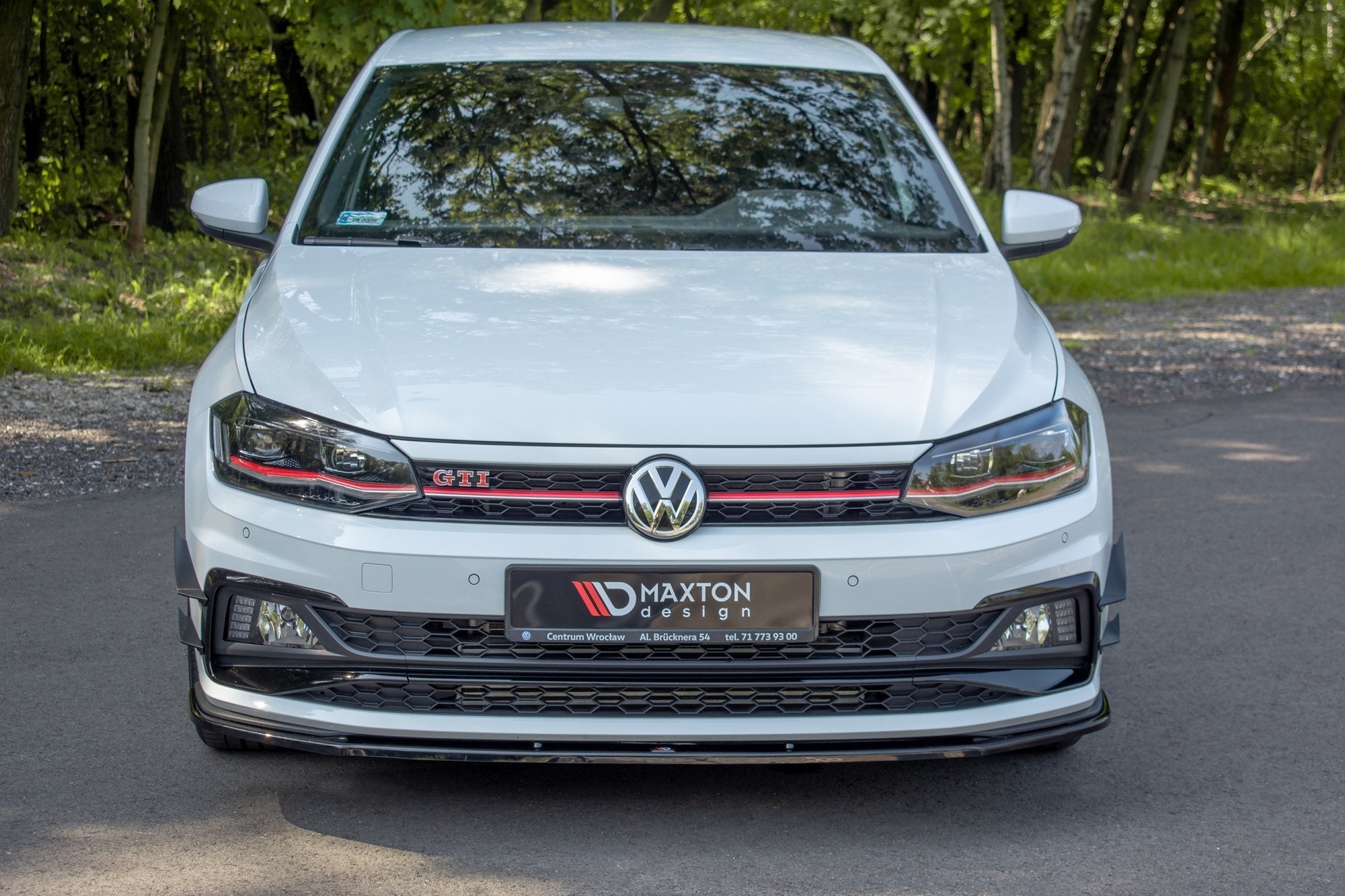 Lip delantero V.1 Volkswagen Polo GTI / R-line Mk6