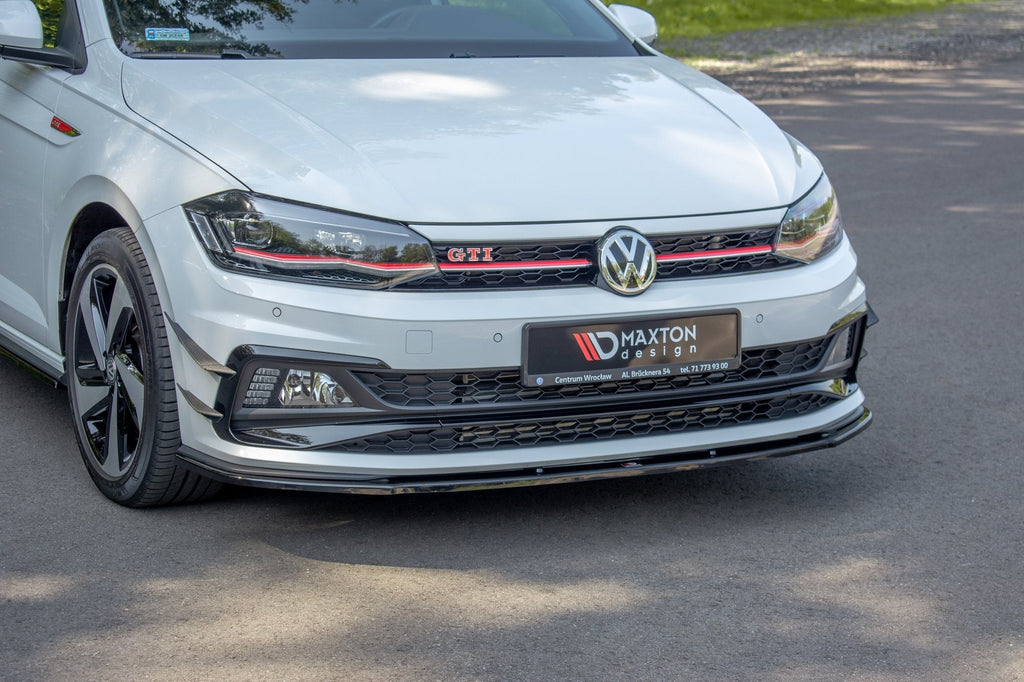 Front lip V.1 Volkswagen Polo GTI / R-line Mk6