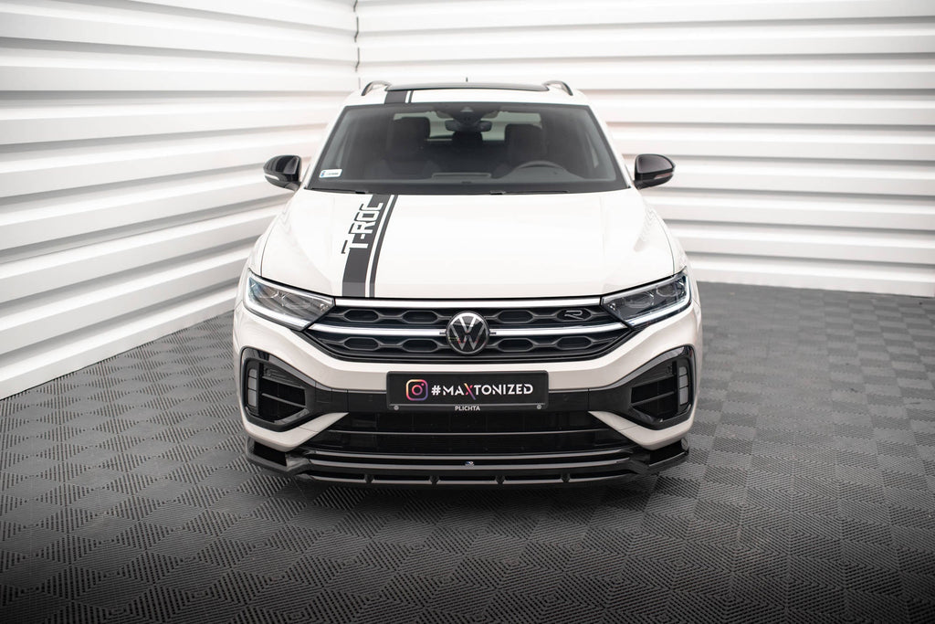 Front lip V.1 Volkswagen T-Roc R / R-Line Mk1 Facelift