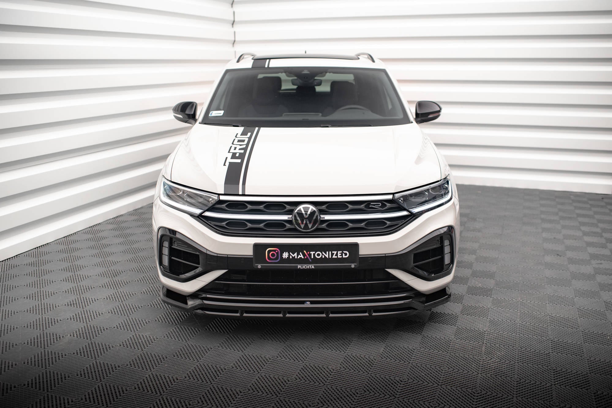 Lip delantero V.1 Volkswagen T-Roc R / R-Line Mk1 Facelift