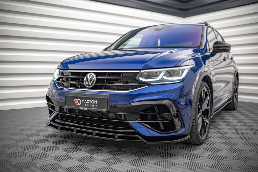 Front lip V.1 Volkswagen Tiguan R / R-Line Mk2 Facelift