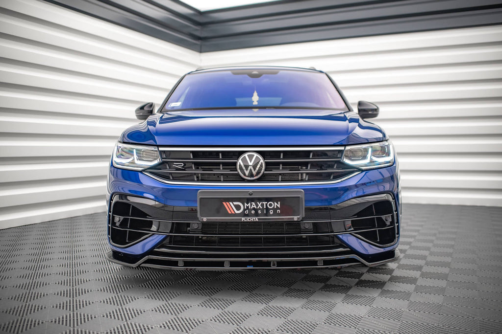 Front lip V.1 Volkswagen Tiguan R / R-Line Mk2 Facelift