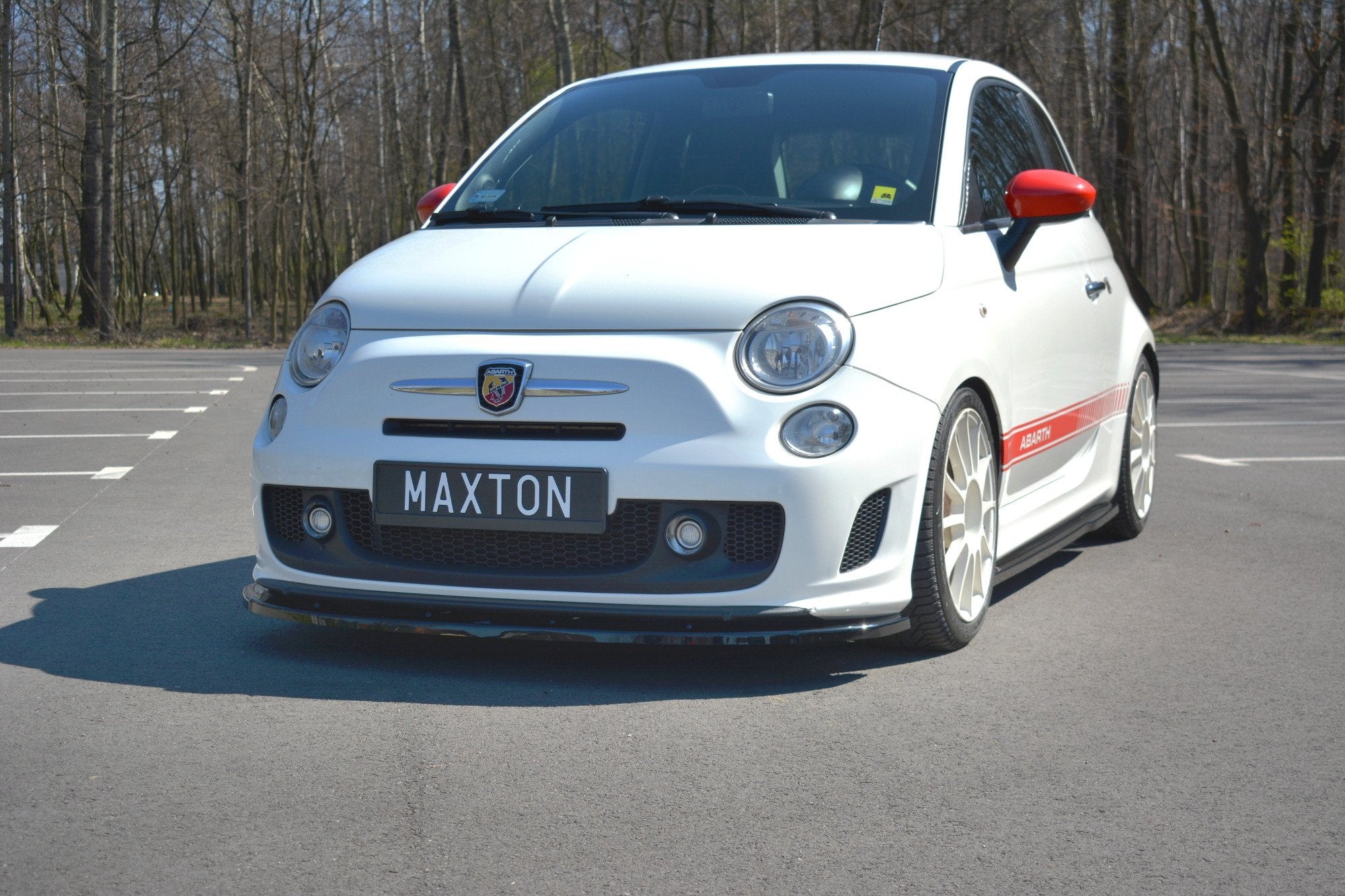 Lip delantero V.2 Abarth 500 Mk1