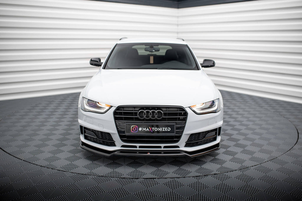Front Lip V.2 Audi A4 Competition B8 Facelift