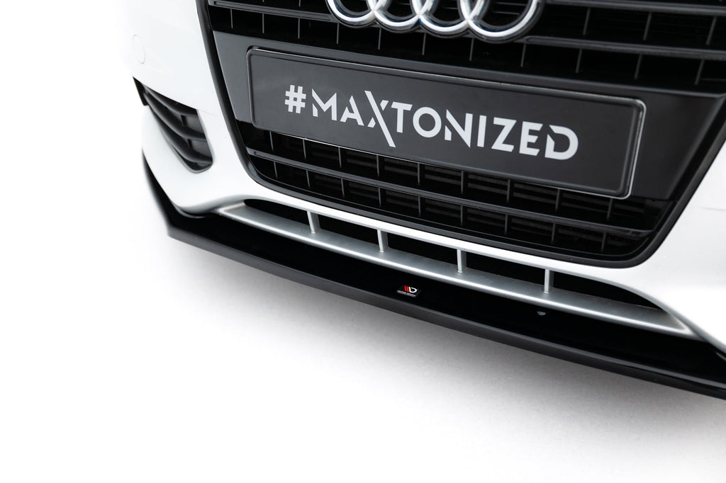 Front lip V.2 Audi A4 Sedan / Avant B8