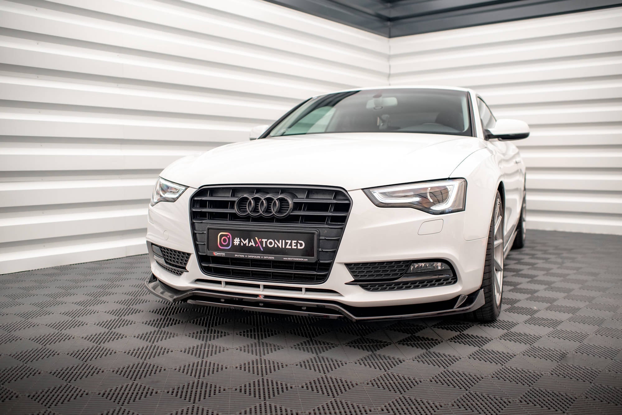 Lip delantero V.2 Audi A5 Coupé / Sportback 8T Facelift